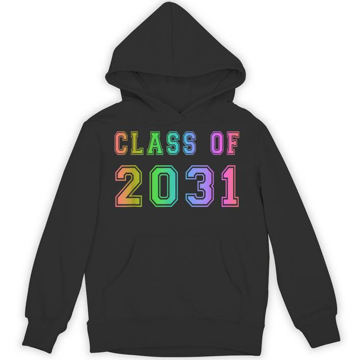 Class Of 2031 High School Graduation Date Kindergarten Shirt Unisex Hoodie