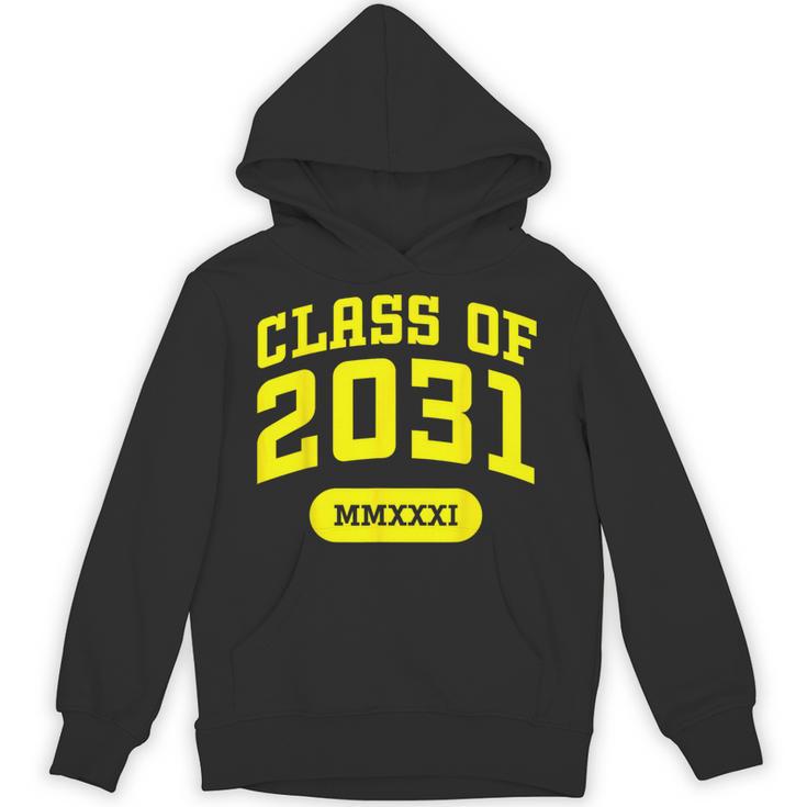 Class Of 2031 Shirts For Kindergarten Photo To Graduation Unisex Hoodie