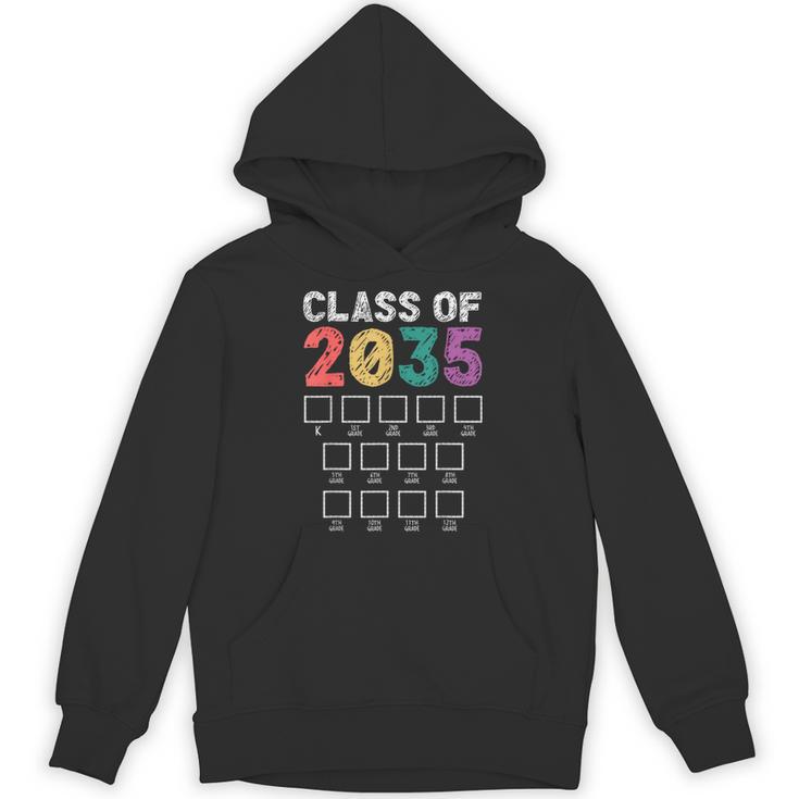 Class Of 2035 Graduation Check List Unisex Hoodie