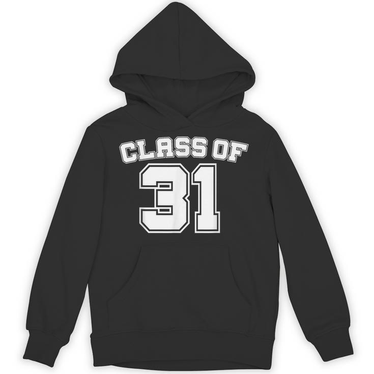 Class Of 31 2031 School Tee Shirt Graduation Class Party Unisex Hoodie