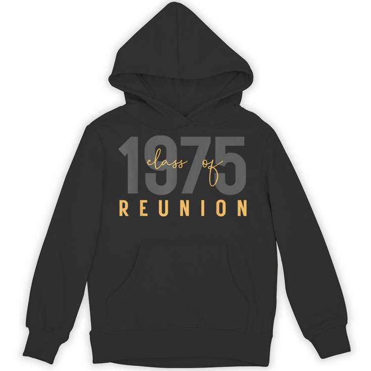 Classic Retro Vintage Class Of 1975 Reunion 50th Graduation Unisex Hoodie