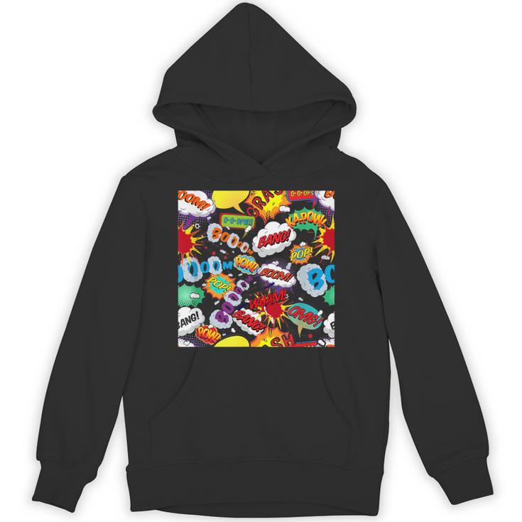 Comic Book Pop Art Modern Fun Unisex Hoodie