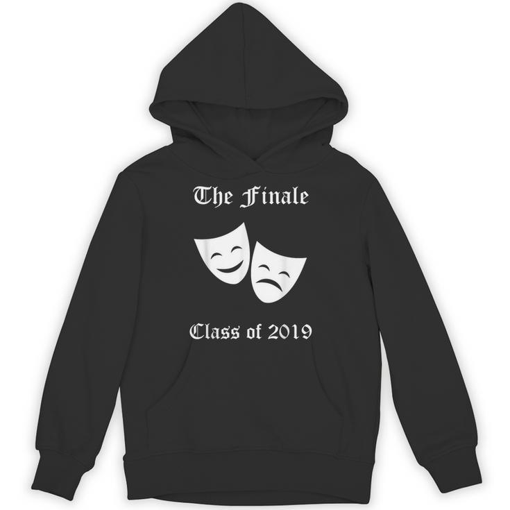 Cool Theater Graduation Tshirt Tragedy And Comedy Masks Unisex Hoodie
