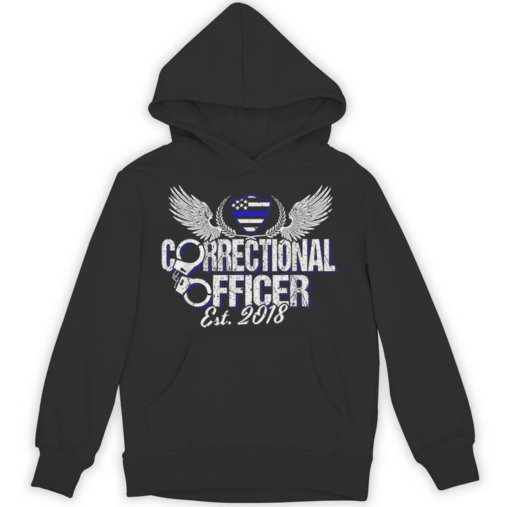 Corrections Officer 2018 Graduation Silver Line T-Shirt Unisex Hoodie