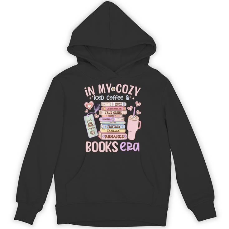 In My Cozy Iced Coffee And Books Era Unisex Hoodie
