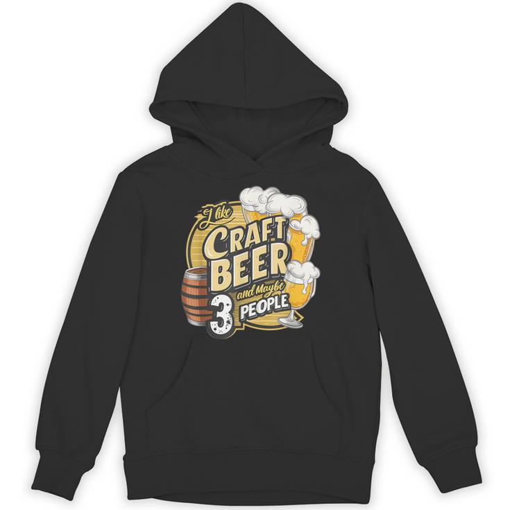 Craft Beer Lover Introverted & Hoppy Unisex Hoodie