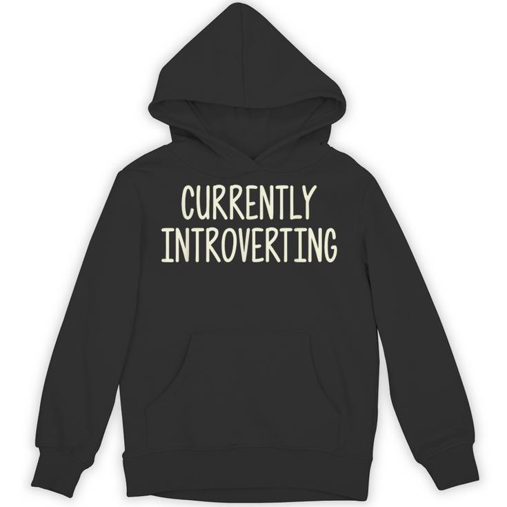 Currently Introverting I Introvert Unisex Hoodie