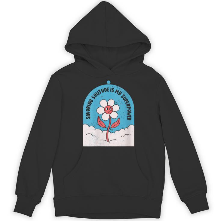 Cute Introvert Shy Teen Anti-Social Inner Strength Unisex Hoodie