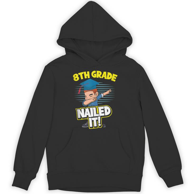 Dabbing Graduation Boy 8th Grade Class Of 2021 Unisex Hoodie