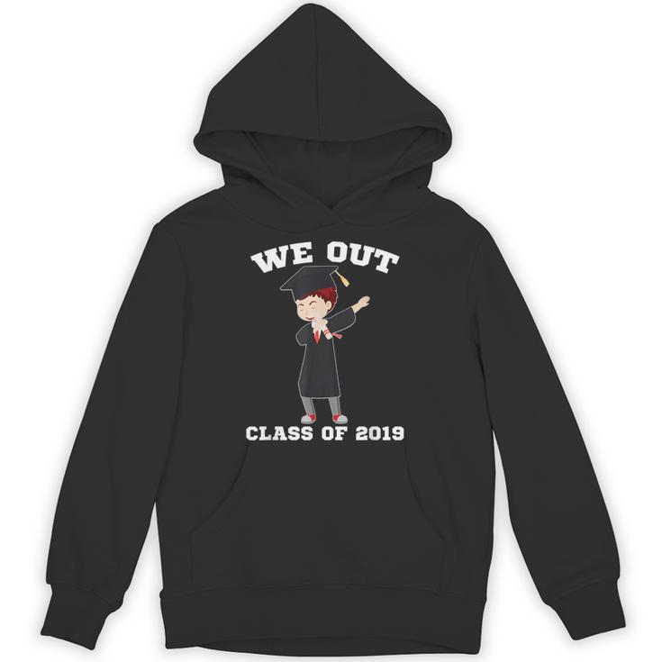 Dabbing Graduation Boy Class Of 2019 We Out Unisex Hoodie