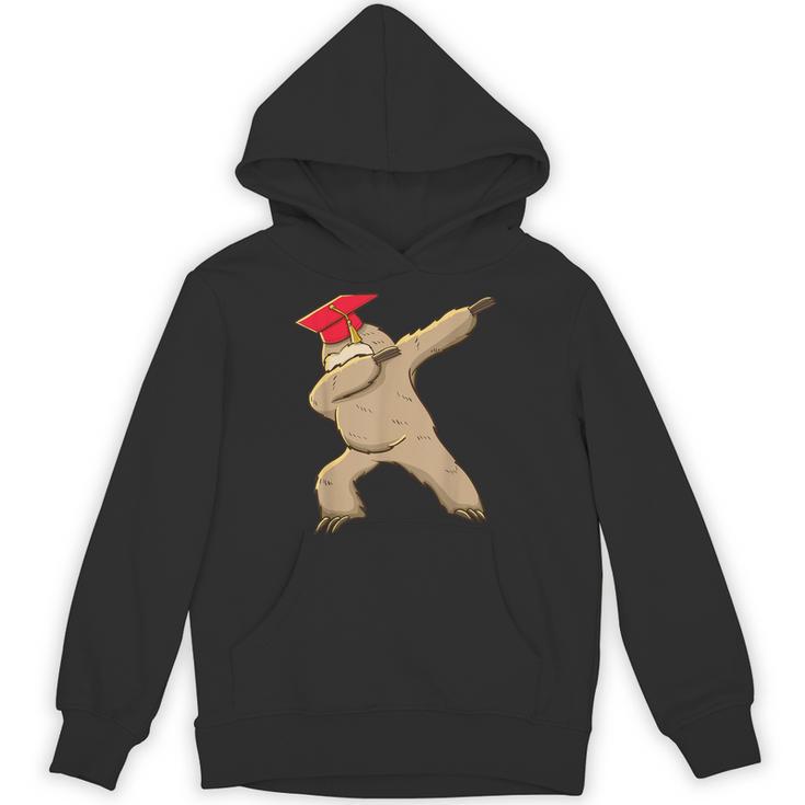 Dabbing Sloth School Graduation T Shirt For Kids Unisex Hoodie