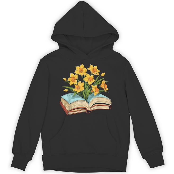 Daffodils Flowers Book Floral Unisex Hoodie