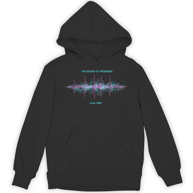 DIAL UP Modem Sound Of Progress 1996 Gen X Tech Nostalgia Unisex Hoodie