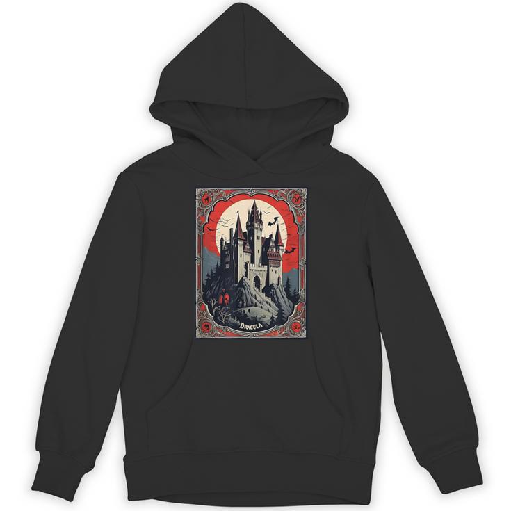 Dracula's Castle Book Cover Illustration Unisex Hoodie