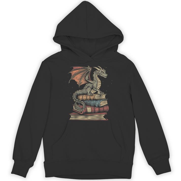 Dragon Fantasy Book Lover Book Nerd Unisex Hoodie