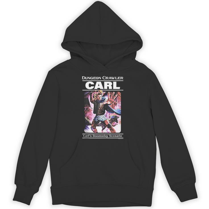 Dungeon Crawler Carl Vintage Paperback Illustration Book Unisex Hoodie