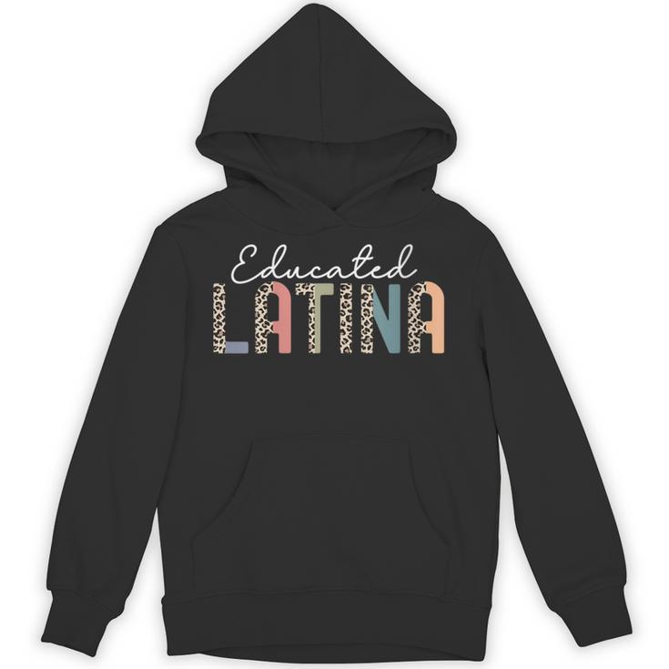 Educated Latina Proud Graduate Latinas Pride Graduation Unisex Hoodie