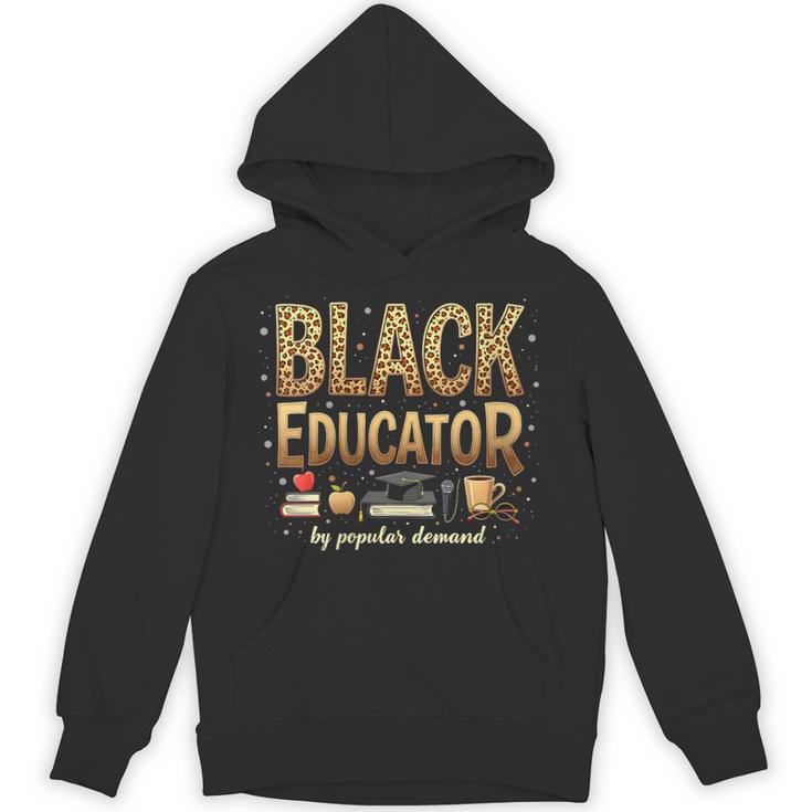 Educator By Popular Demand African American Book Lover Unisex Hoodie