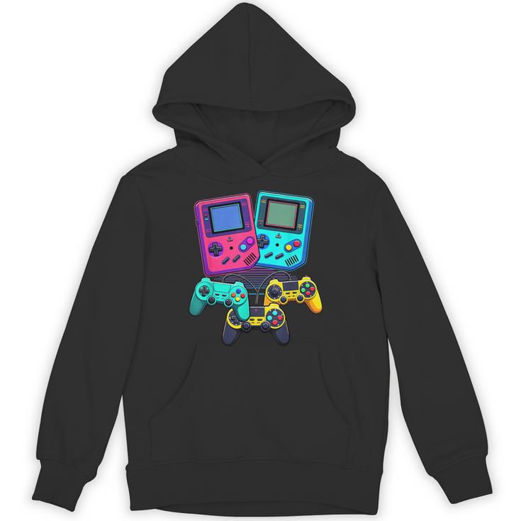 Eighties Console Controller Gaming Player Gadget Nostalgia Unisex Hoodie Eighties Console Controller Gaming Player Gadget Nostalgia Unisex Hoodie