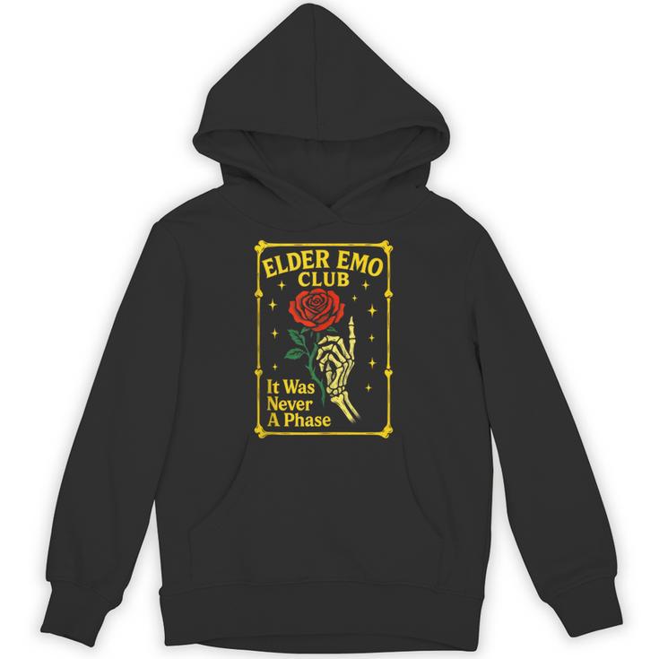 Elder Emo Club Emo Gothic Music Nostalgia Unisex Hoodie