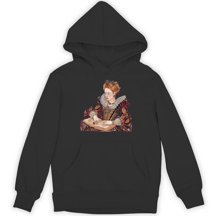 Elizabeth I Reading A Book Unisex Hoodie