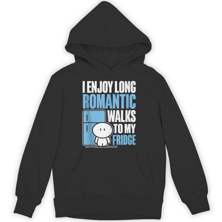 I Enjoy Long Romantic Walks To My Fridge Introvert Unisex Hoodie