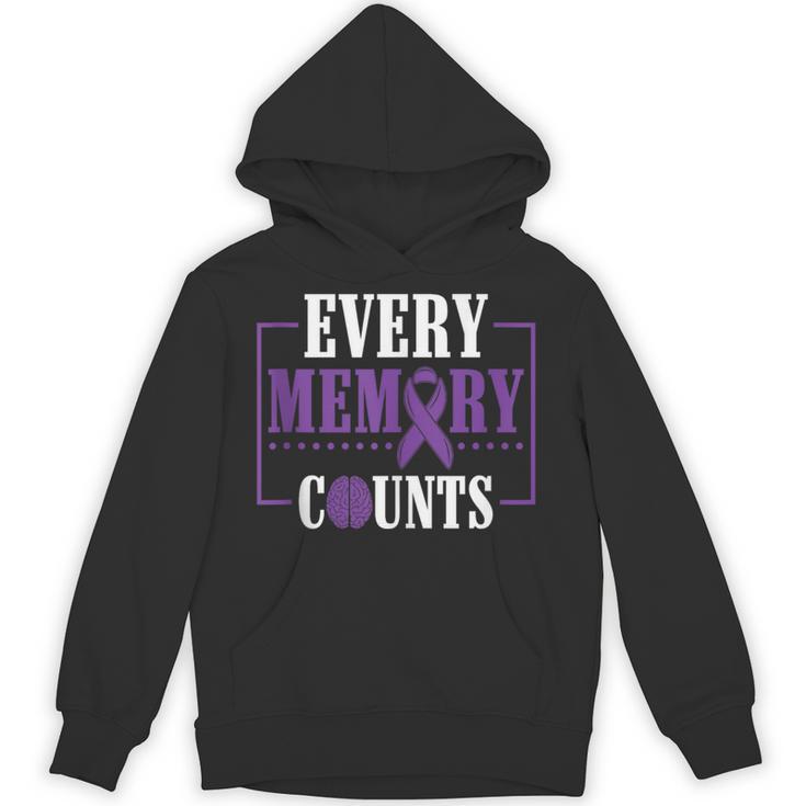 Every Memory Counts Alzheimer's Awareness Dementia Unisex Hoodie