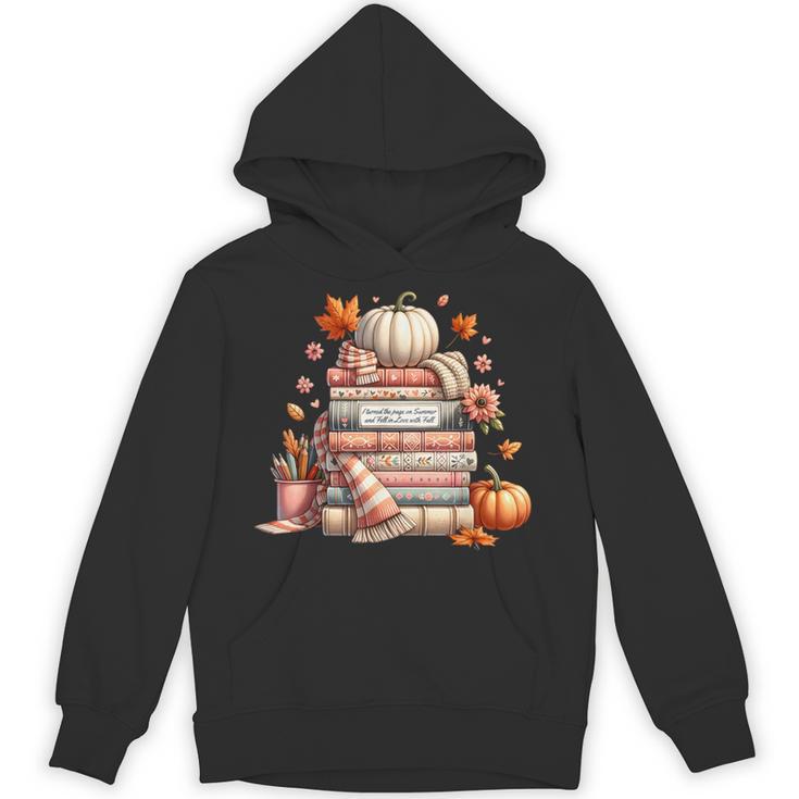 Fall Colors s I Love Fall s Books & Pumpkins Unisex Hoodie