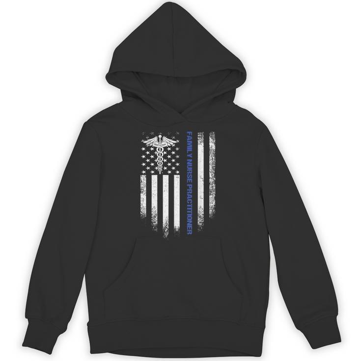 Family Nurse Practitioner Flag FNP Nursing Graduation Unisex Hoodie