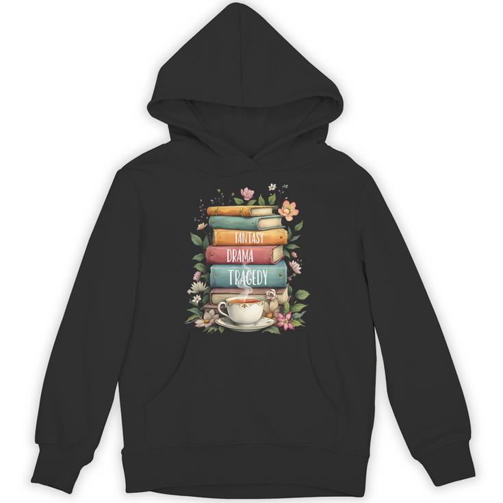 Fantasy Drama Tragedy Book Lover Subtle Watercolor Unisex Hoodie