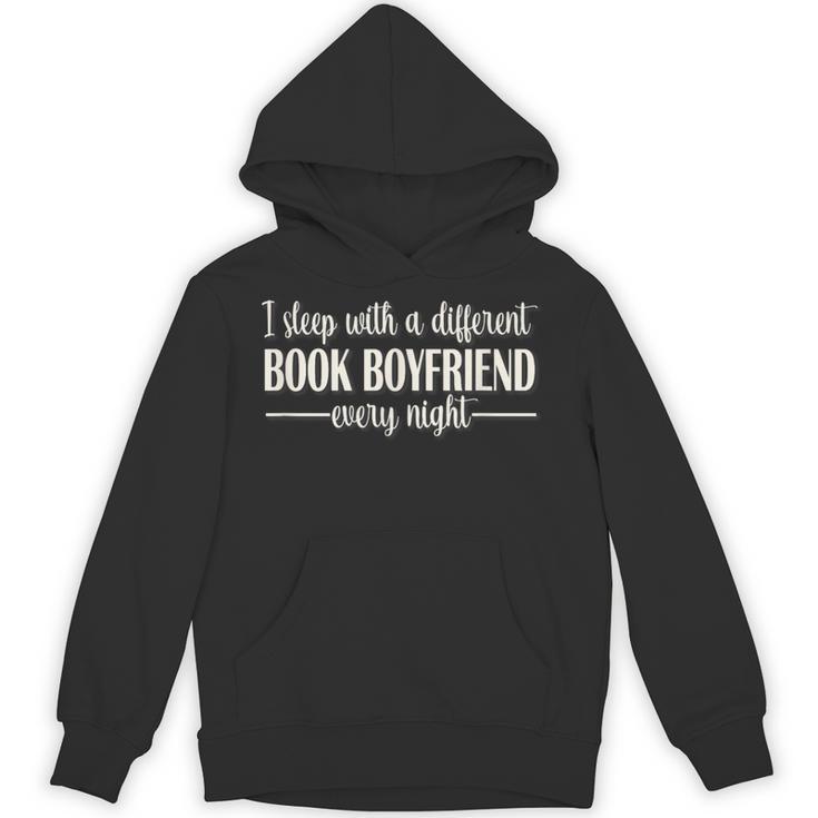 Fantasy Romantasy Novels Lover Sleep With Book Boyfriend Unisex Hoodie