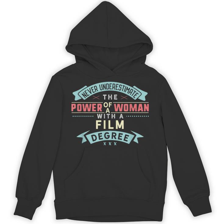 Film Degree Major Shirt Strong Woman Graduation Unisex Hoodie