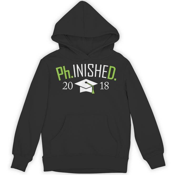 Finished PhD PhInished 2018 Graduation Shirt Unisex Hoodie