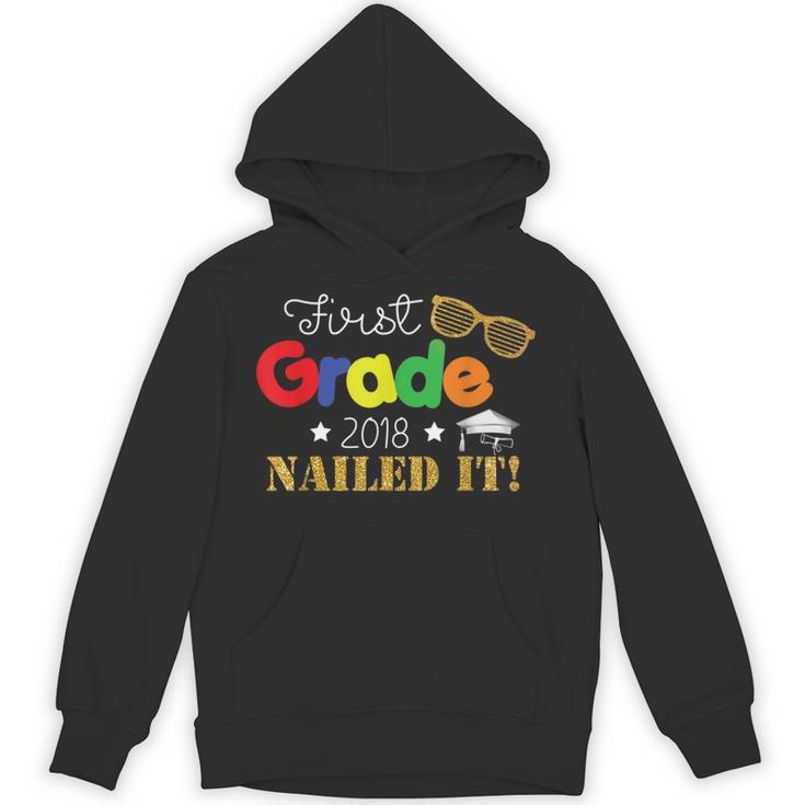 First 1st Grade 2018 Nailed It Graduation Shirt Unisex Hoodie