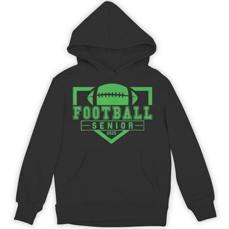 Football Senior Night Football Senior 2025 Graduation 24 Unisex Hoodie