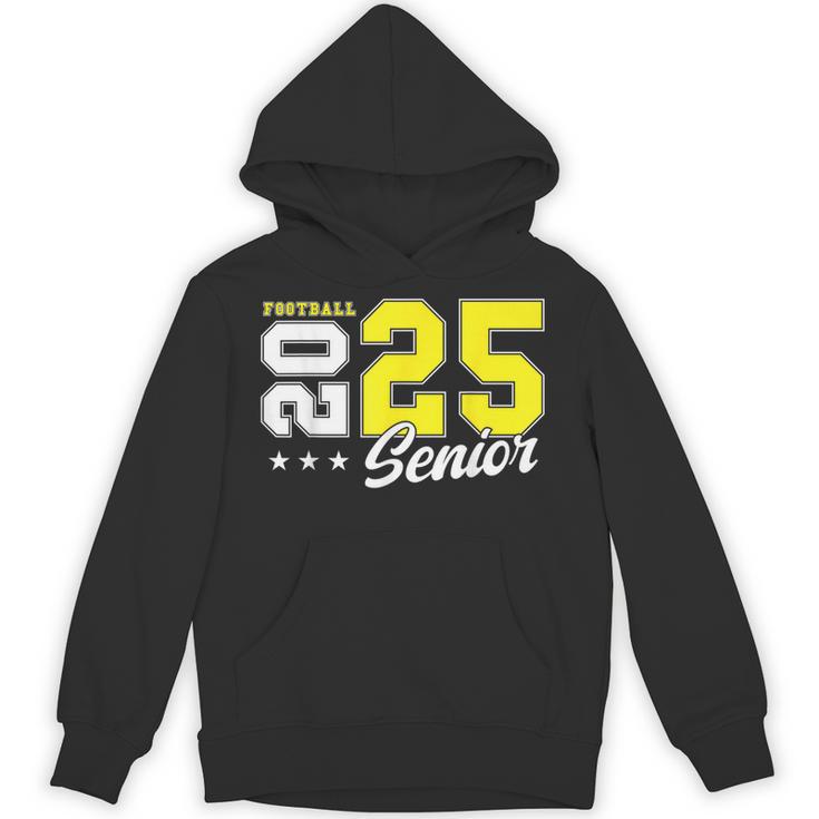 Football Senior Night Football Senior 2025 Graduation 55 Unisex Hoodie