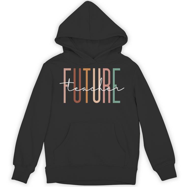 Future Teacher Educator Teacher In Progress Graduation Unisex Hoodie
