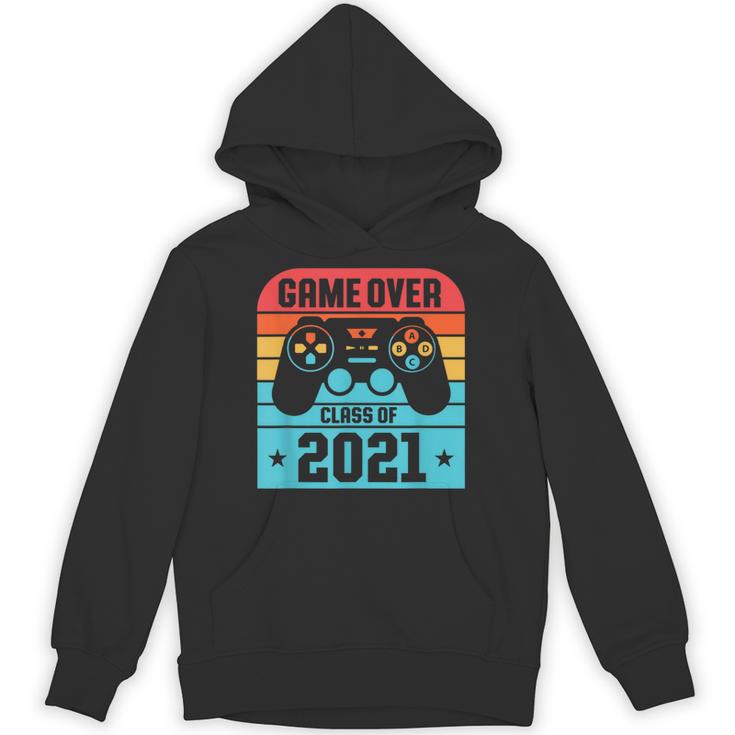 Game Over Class Of 2021 Shirt Students Graduation Unisex Hoodie