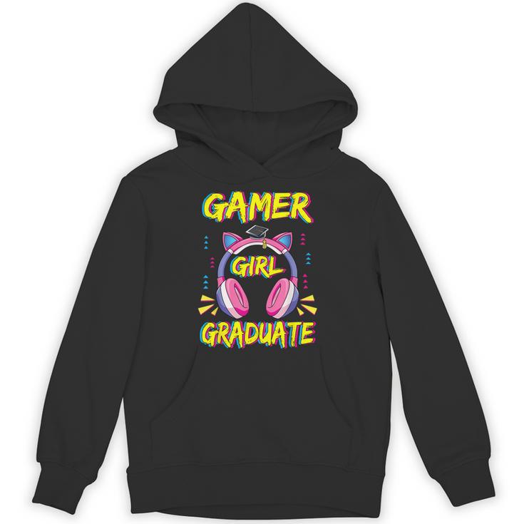 Gamer Girl Graduate Shirt Girls Kids Gamer Graduation Unisex Hoodie