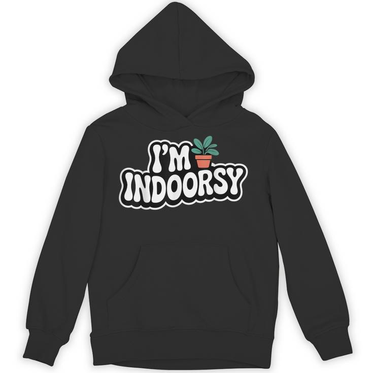 Goth Gardening Introvert Social Battery Outfit Unisex Hoodie