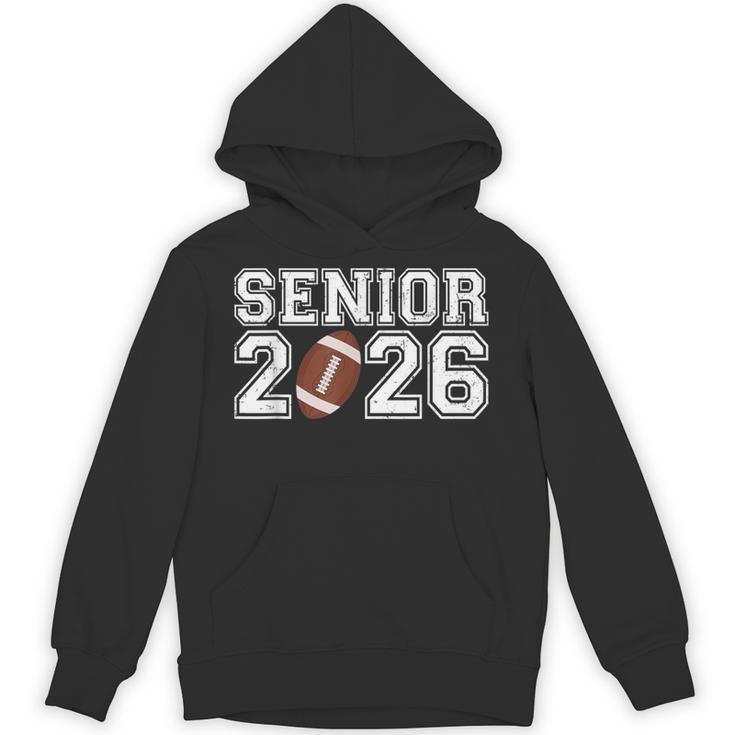 Graduate Senior Class Of 2026 Graduation American Football Unisex Hoodie