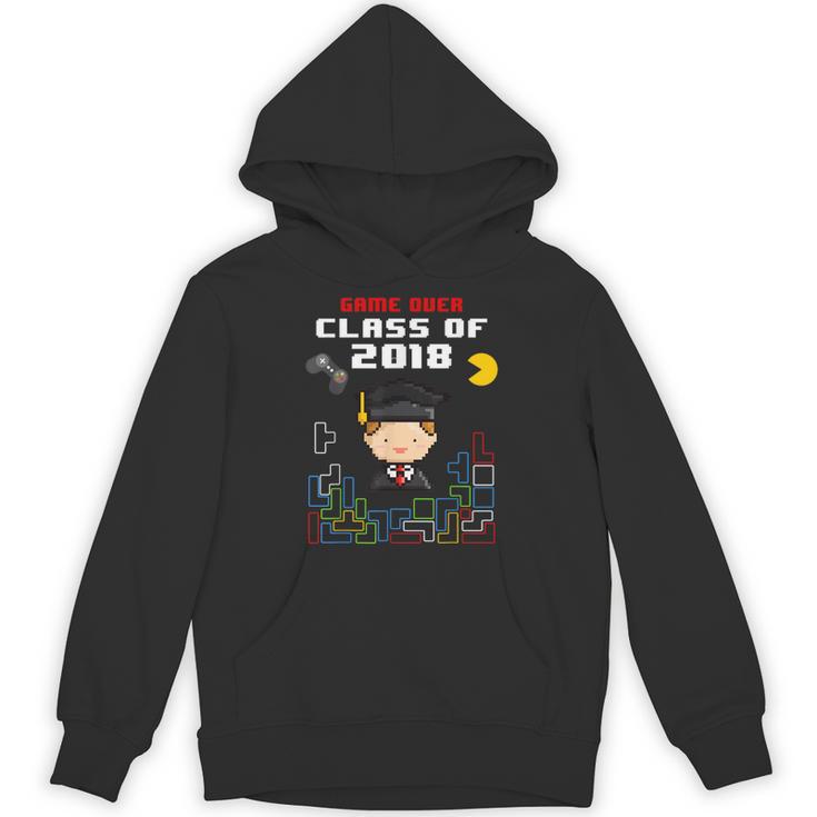 Graduation Class Of 2018 Game Over 8-Bit Gamer Unisex Hoodie