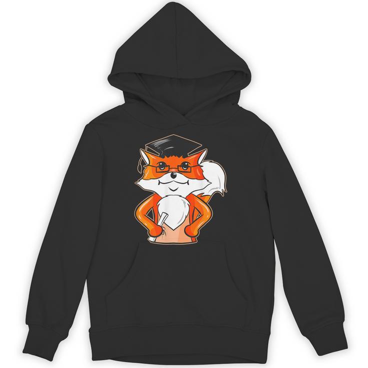Graduation Fox School Bachelor Master Doctor Study Unisex Hoodie