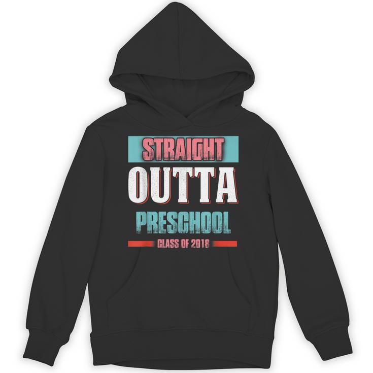 Graduation Shirt Straight Outta Preschool Class Of 2018 Tee Unisex Hoodie