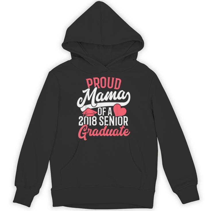 Graduation T Shirt For Mom Proud Mama Of 2018 Senior Tee Unisex Hoodie
