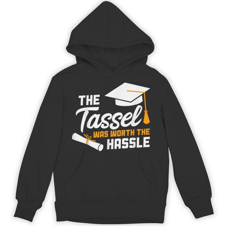 Graduation T Shirt Tassel Was Worth The Hassle Tee Unisex Hoodie