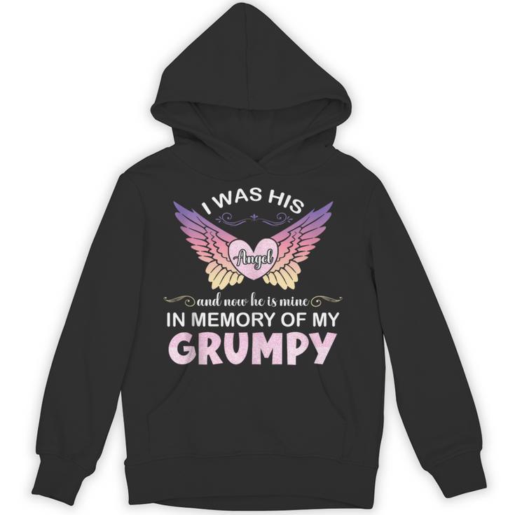 Grumpy Angel In My Memory Cute Family Remembrance Match Unisex Hoodie