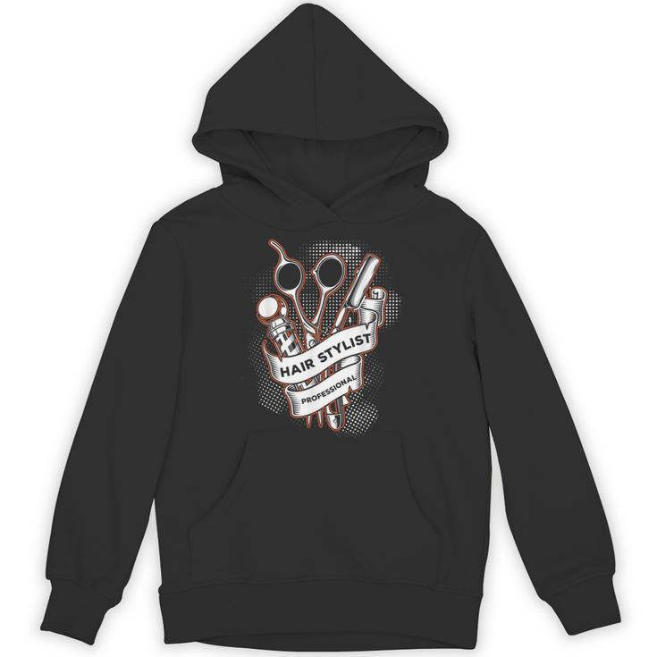 Hairdresser Gift Idea Graduation Tattoo Craft Hairstylist Unisex Hoodie