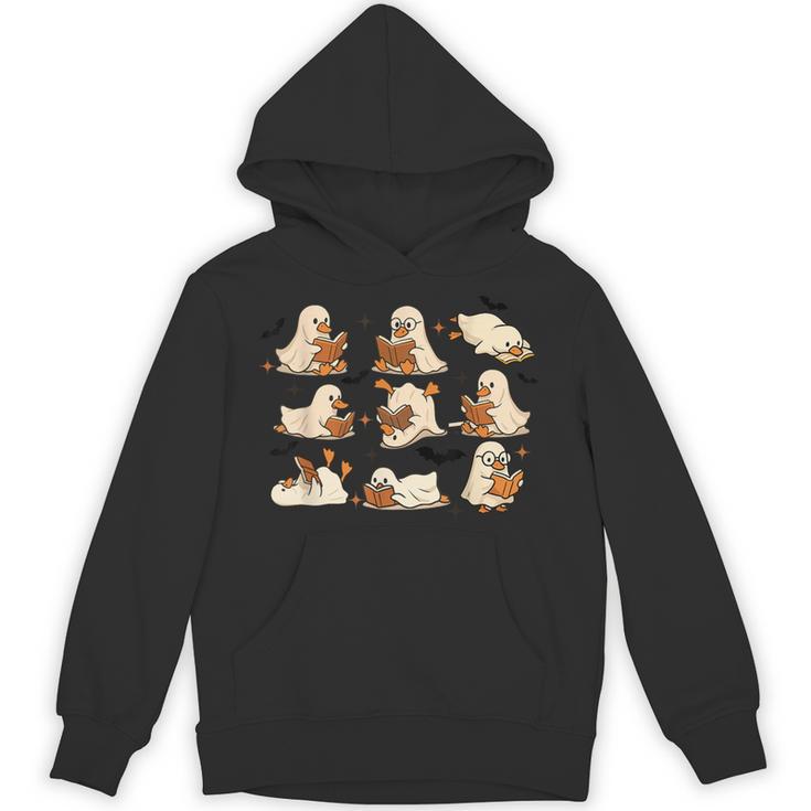 Halloween Ghost Book Lover Unisex Hoodie