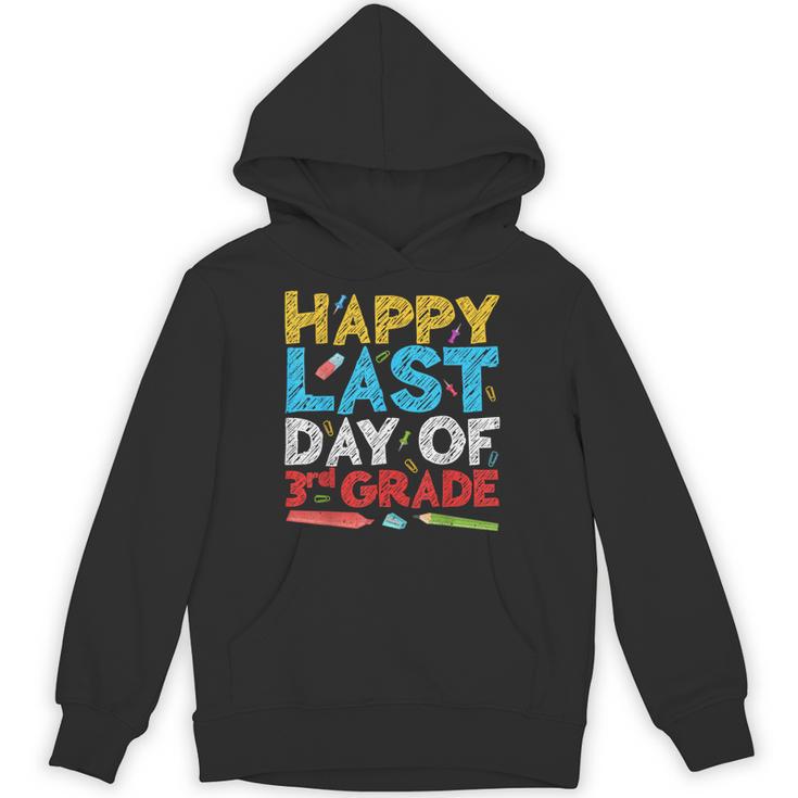 Happy Last Day Of 3rd Grade Shirt Third Grade Graduation Unisex Hoodie